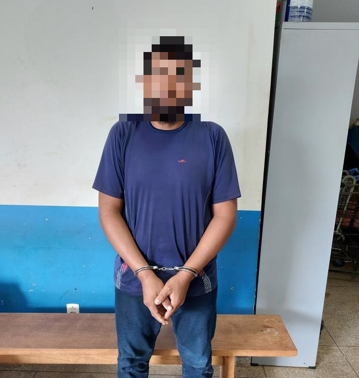 Patamo prende foragido da Justiça escondido na zona rural no município de Vilhena