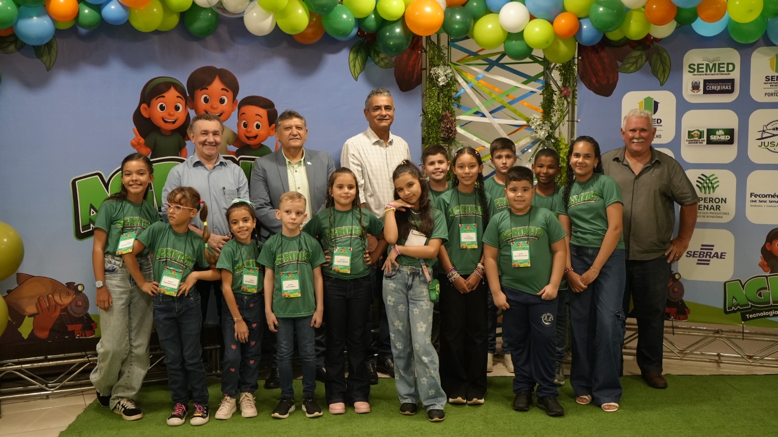 Sistema FAPERON/SENAR premia alunos da rede municipal de Cerejeiras, Candeias do Jamari e Porto Velho 