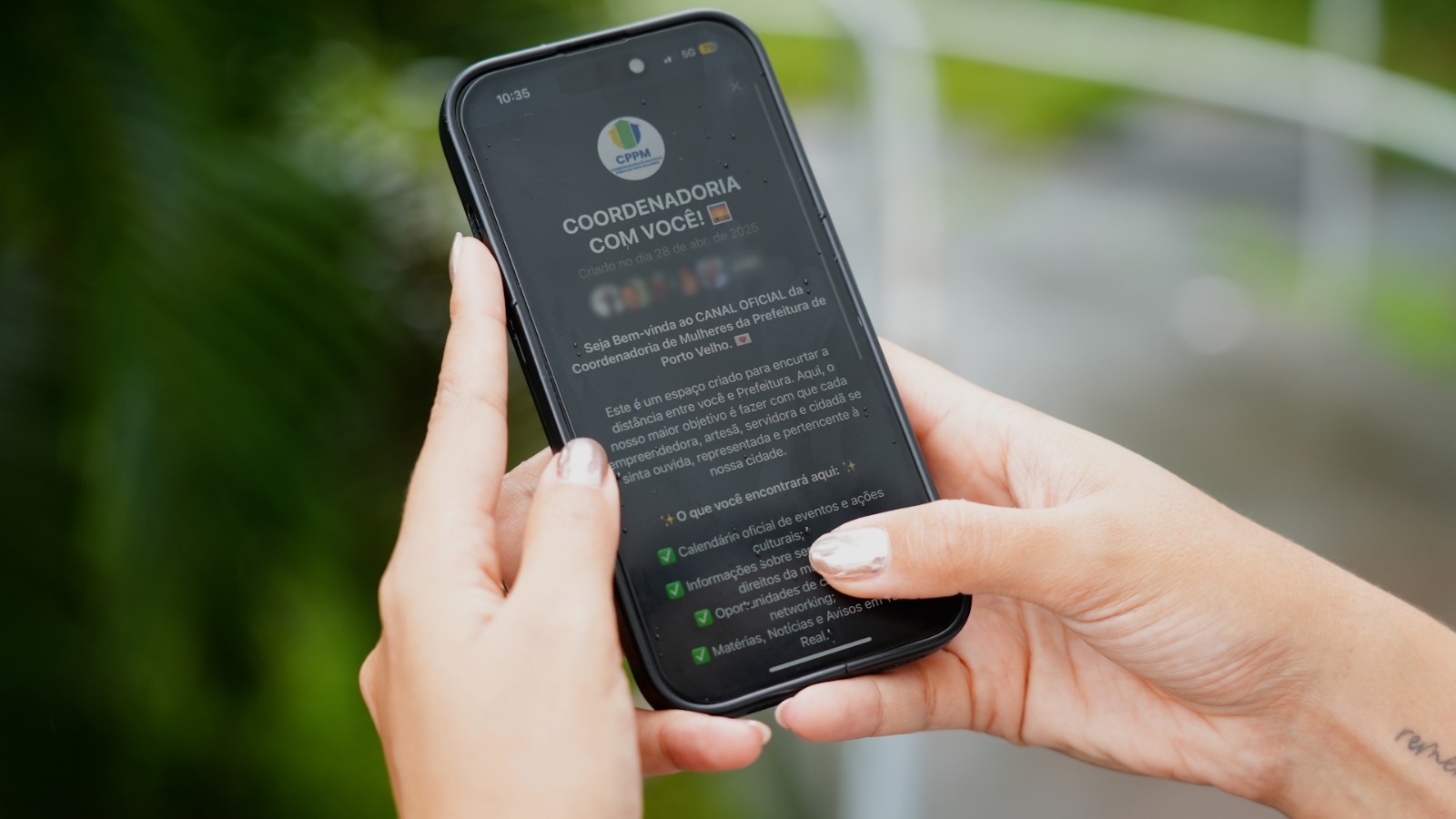 Mulheres podem acessar canal exclusivo de atendimento da Prefeitura
