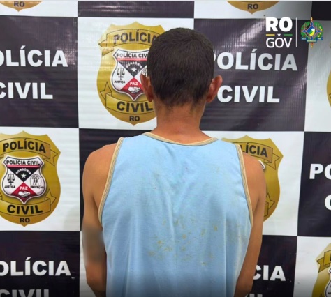 Suspeito é detido após denúncia de estupro de vulnerável em Machadinho d’Oeste