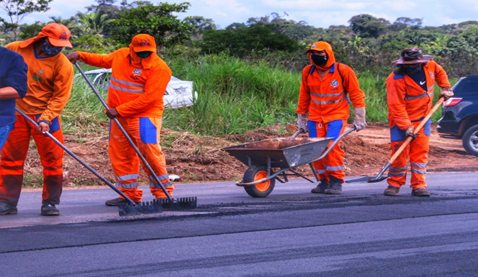DER-RO refaz obra recém-inaugurada e conta recai no bolso do contribuinte
