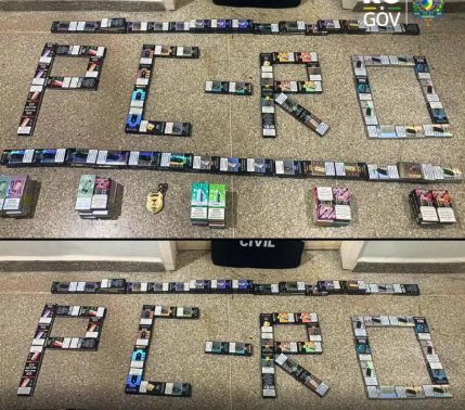 Operação mira comércio ilegal de vapes para menores em Alvorada d’Oeste