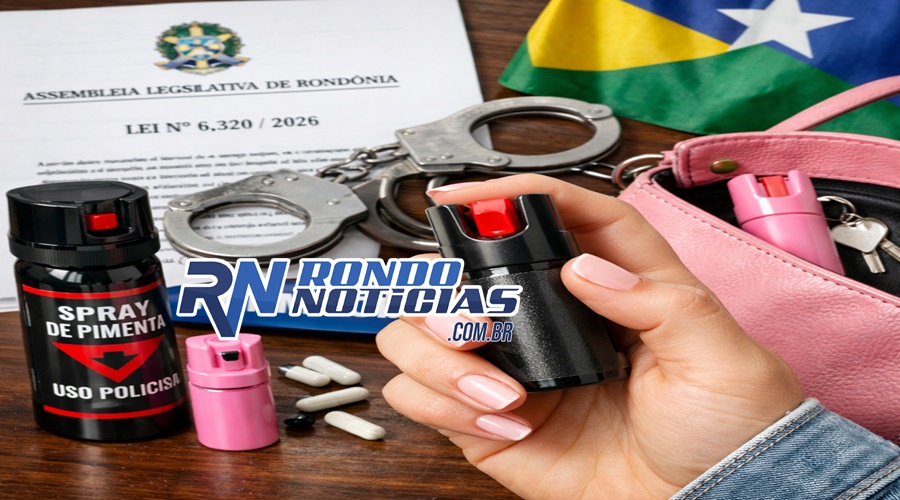 Assembleia aprova lei que libera spray de defesa pessoal para mulheres em Rondônia