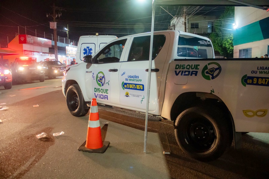 “Disque Vida” garante segurança aos motoristas no Carnaval em PVH