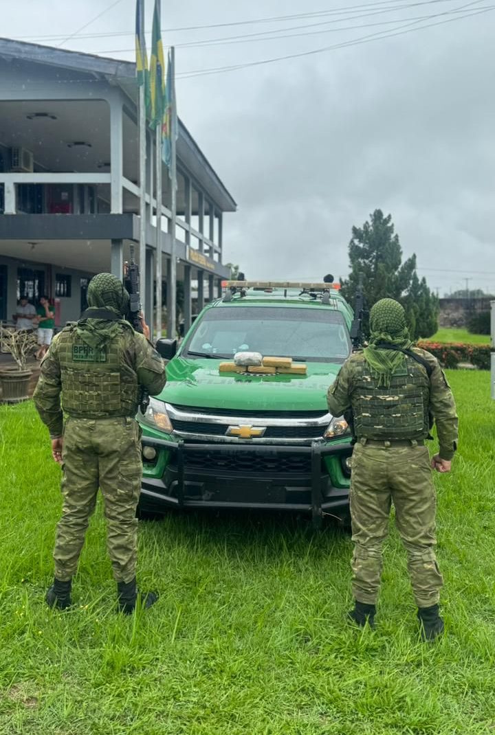 Operação Protetor das Divisas e Fronteiras apreende drogas em Guajará-Mirim