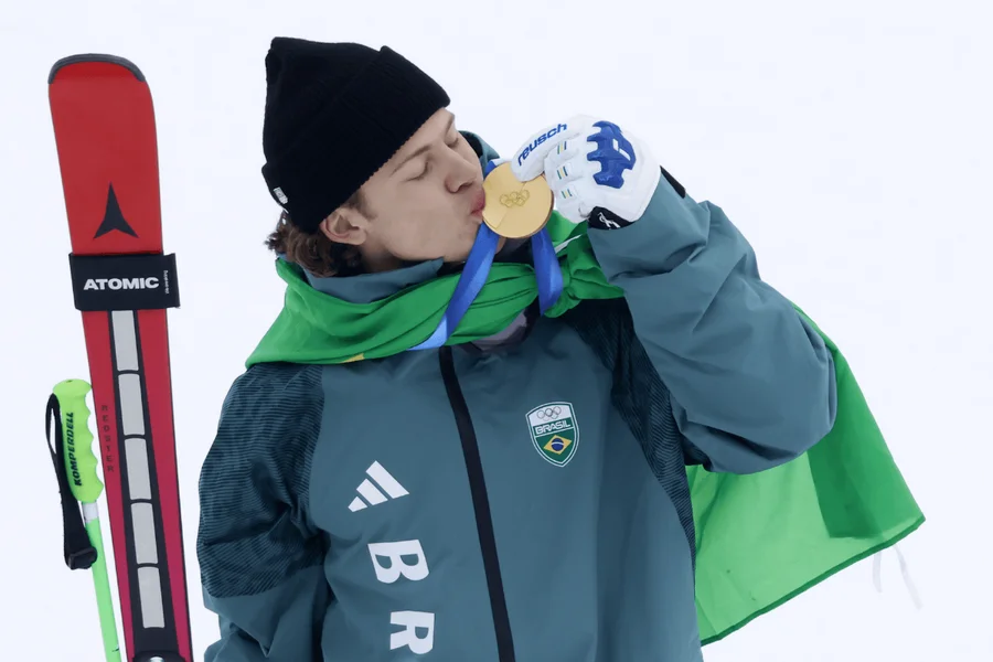 Após ouro olímpico, marca de nórdico-brasileiro Lucas Pinheiro é avaliada em R$ 1 bilhão