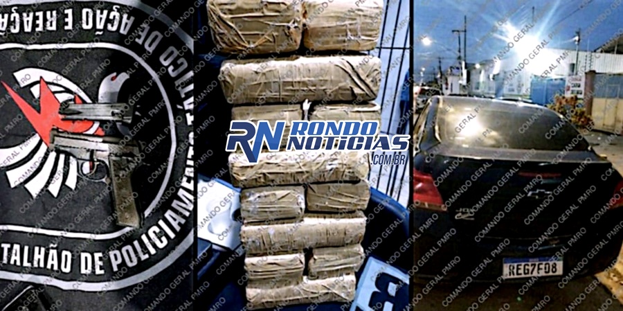 Três são presos e dois ficam feridos durante operação da PM em Porto Velho