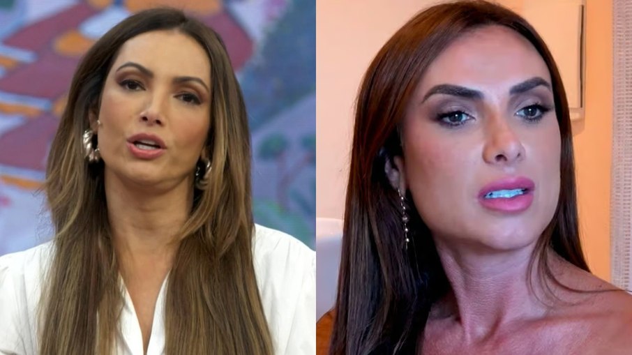Patrícia Poeta fica envergonhada ao vivo na TV Globo com fala de Nicole Bahls
