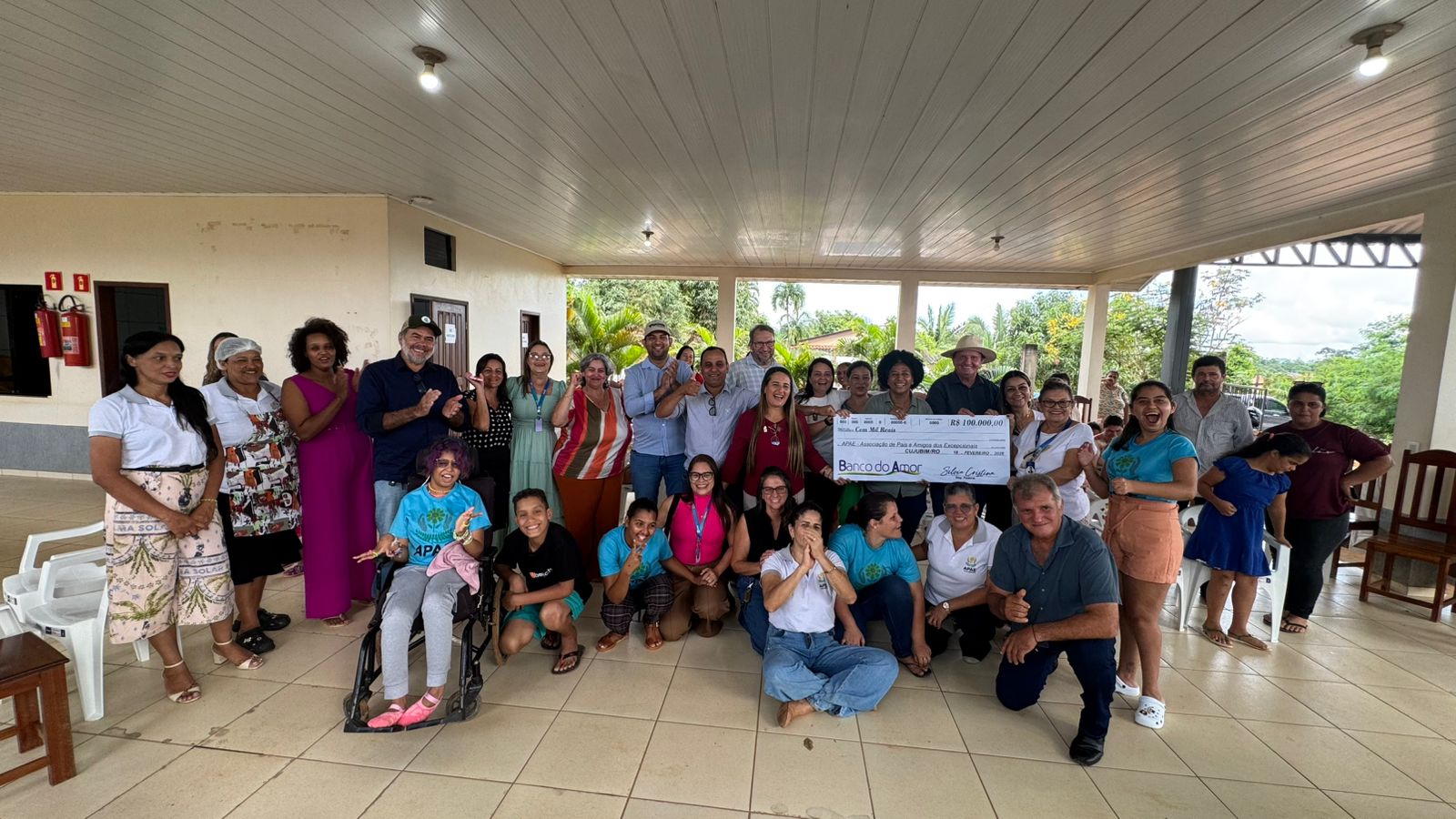 Apae de Cujubim recebe R$ 100 mil de emenda da deputada federal Sílvia Cristina 
