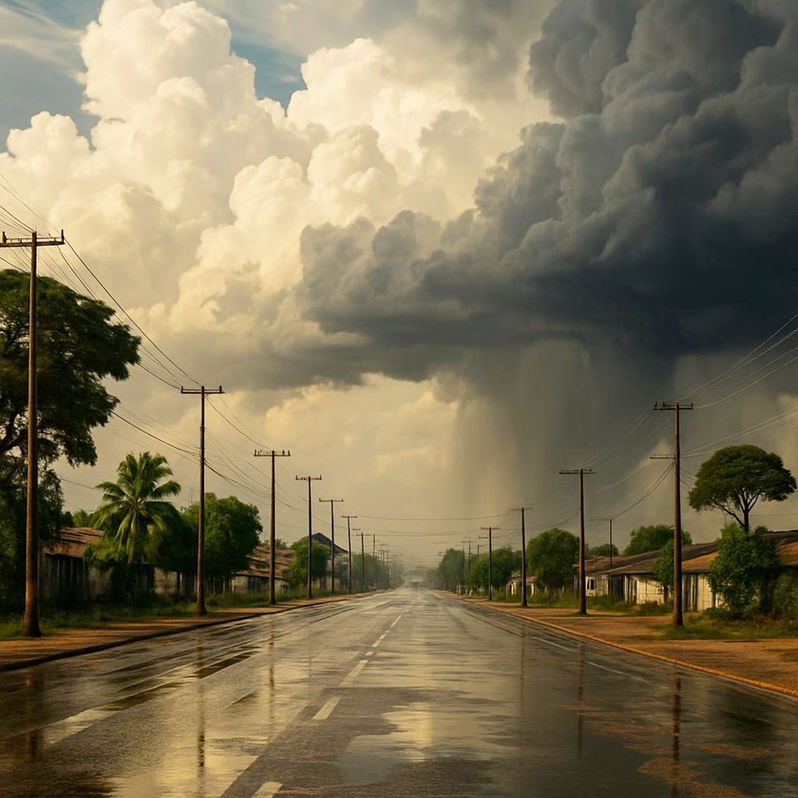 Sábado terá tempo instável e risco de pancadas de chuva em Rondônia