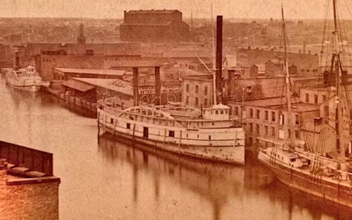 Navio Lac La Belle é localizado no Lago Michigan após mais de 150 anos desaparecido nos EUA