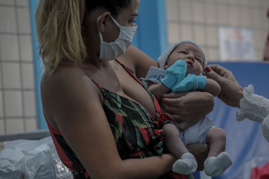 Porto Velho inicia vacinação em crianças nascidas na rede privada