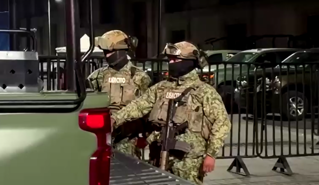 Militares protegem Palácio Nacional do México após morte do chefe do tráfico "El Mencho"
