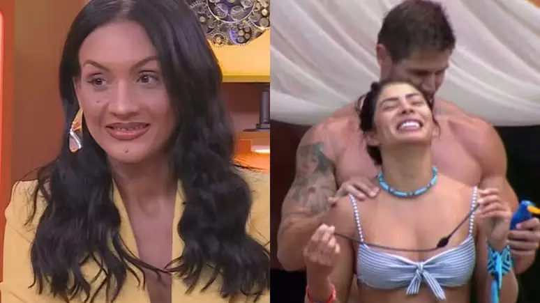 Fora do 'BBB 26', Maxiane tem reação inesperada ao ver Jonas com Marciele: 'Eu não'