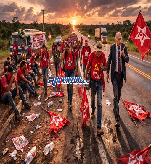 Confúcio e Acir encerram 'Caminhada da Esperança' após esvaziamento em Rondônia