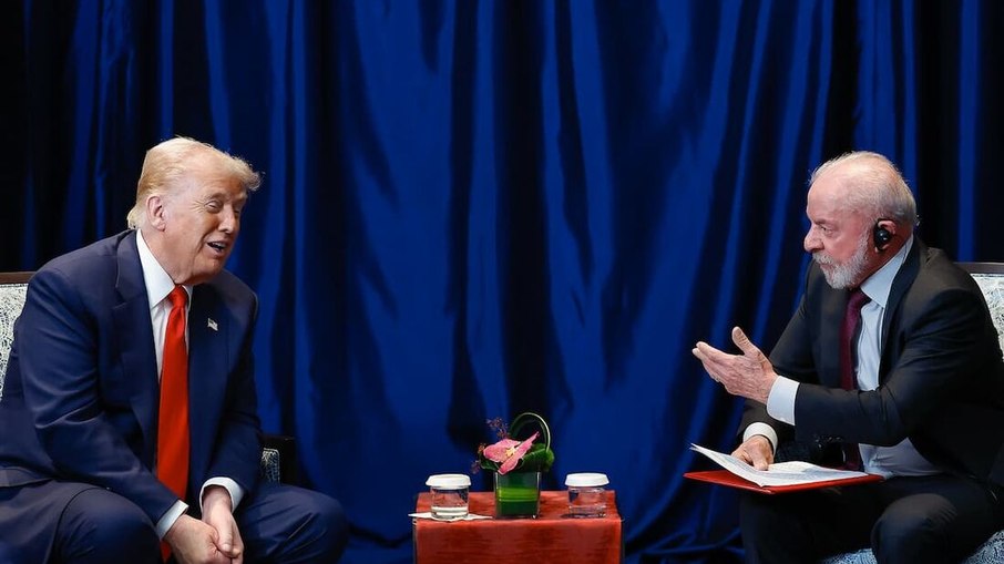 Presidente Donald Trump afirma querer se encontrar com Lula na Casa Branca
