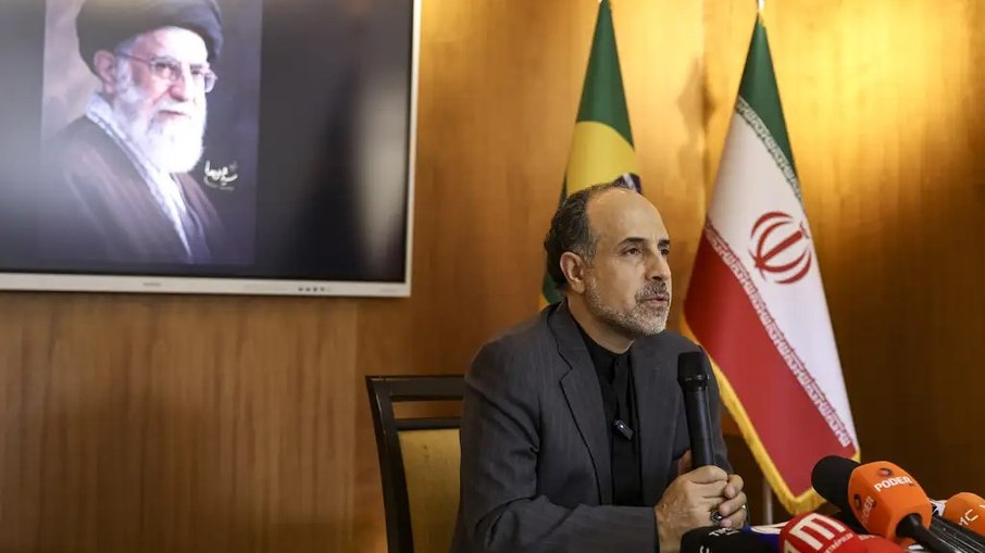 Embaixador do Irã agradece ao governo Lula do PT por condenar ataques dos EUA
