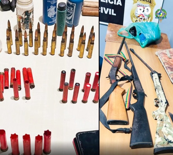 Operação 'Escórias' mobiliza força-tarefa e resulta em prisões e apreensão de armas