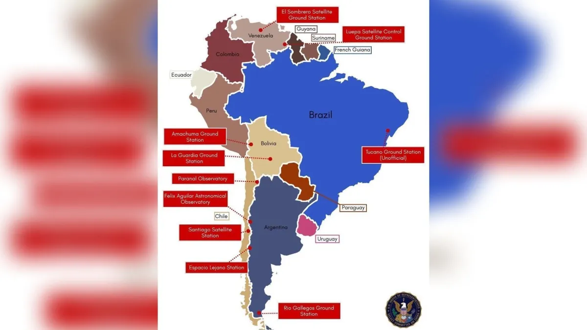 Relatório dos EUA acusa China de usar bases no Brasil para vigiar inimigos