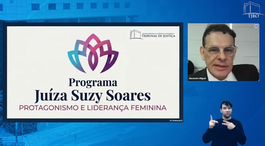 TJRO amplia para servidoras o programa de mentoria “Juíza Suzy Soares”