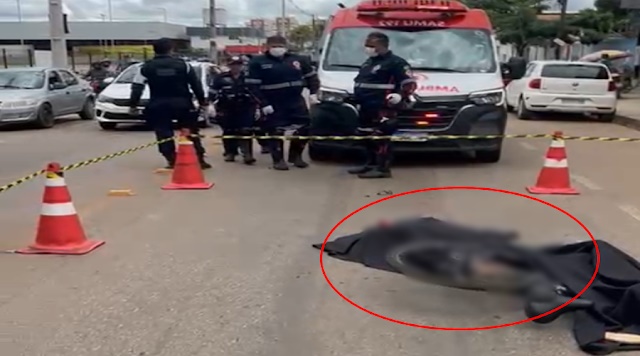 Ciclista de 21 anos morre após ser atropelado por caçamba na zona sul de Porto Velho