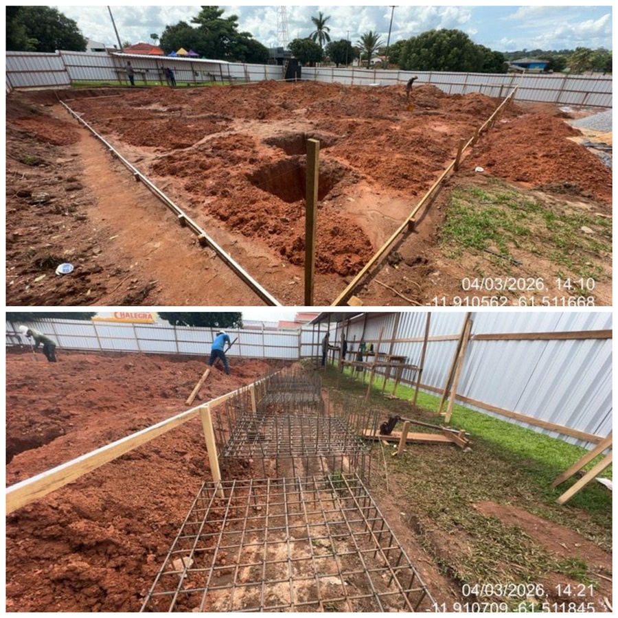 Tribunal de Justiça de RO inicia construção do Fórum Digital em São Felipe D’Oeste