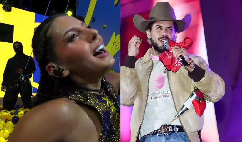 Zé Felipe aparece em show de Ana Castela no 'BBB 26' e Boiadeira fica 'desconcertada', diz web