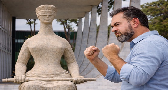 Bruno Scheid entra na disputa ao Senado prometendo confronto com o STF