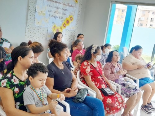 Mulheres atendidas pelo CRAS Fernando Rocha participam de encontro, em Porto Velho