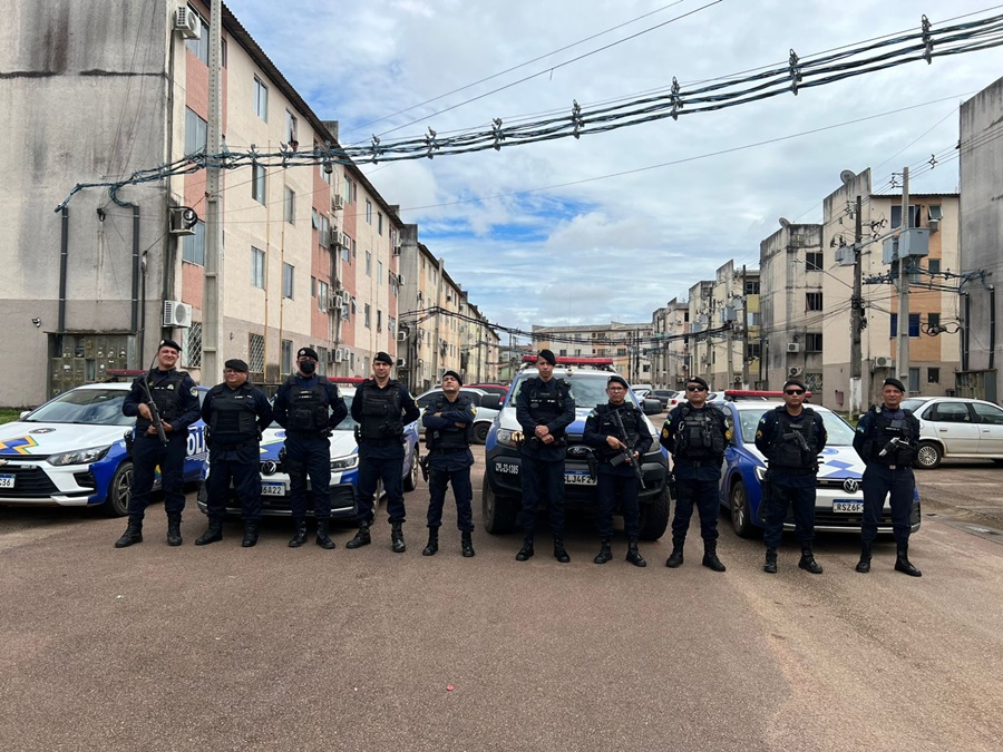 Ação do 9º Batalhão revitaliza residencial e reforça segurança em Porto Velho