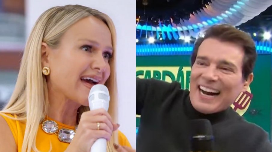 Celso Portiolli comemora audiência do Domingo Legal e diz: "Na cola" de Eliana
