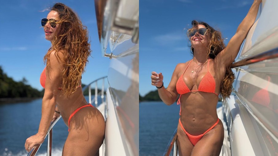 Aos 51 anos, atriz Viviane Araújo exibe curvas na semana do aniversário e recebe elogios
