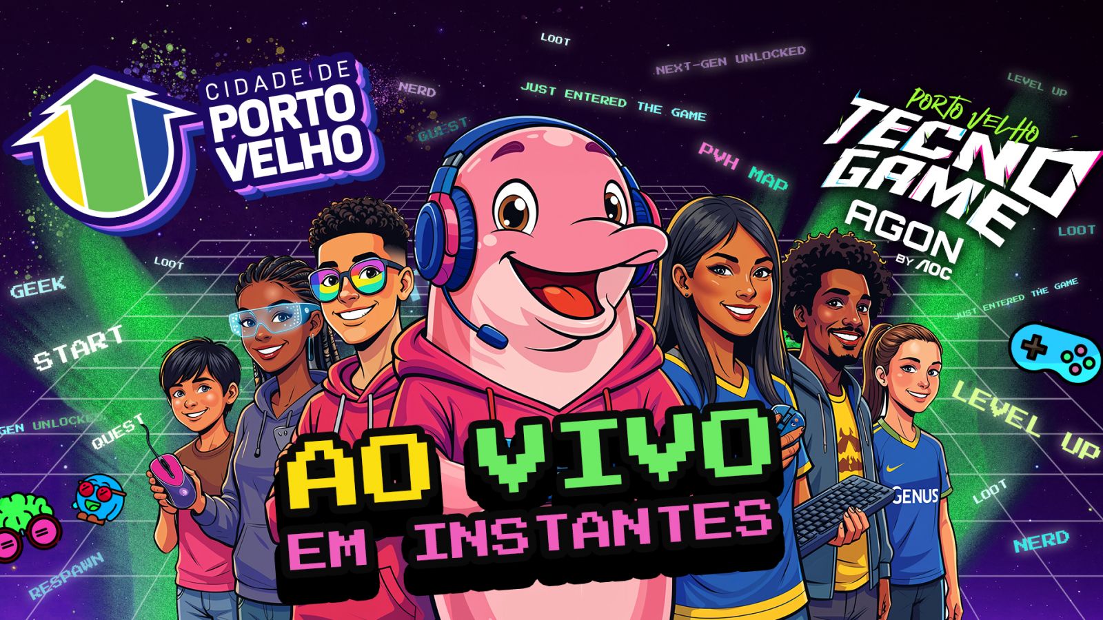 Transmissão da Prefeitura durante feira gamer soma milhares de visualizações
