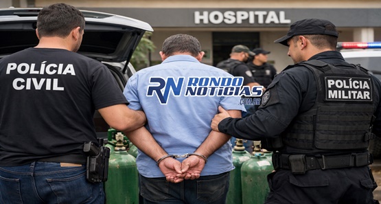 Servidor é preso e esquema de desvio de oxigênio é descoberto em hospital de RO