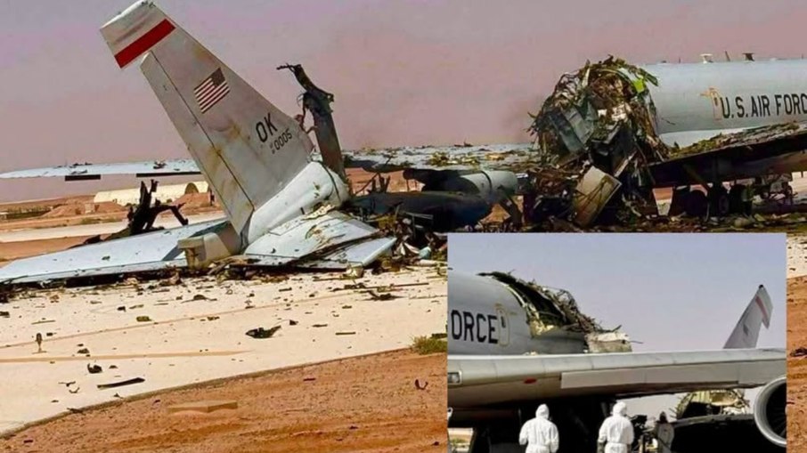 Irã destrói aeronave de vigilância E-3 de R$ 1,4 bilhão dos EUA em ataque com drones
