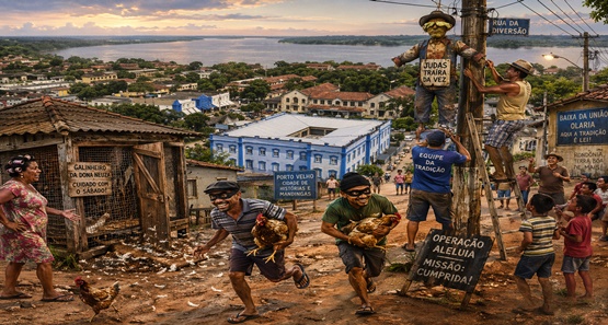 Coisas do Passado - Sábado de aleluia entre galinhas roubadas e Judas no poste