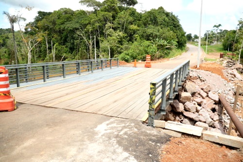 Obra da ponte Bate Estaca entra na reta final com serviços de acabamento