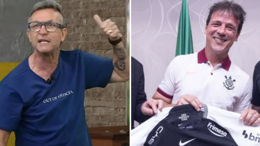 Neto desabafa com chegada de Diniz no Corinthians: "Vamos sofrer"
