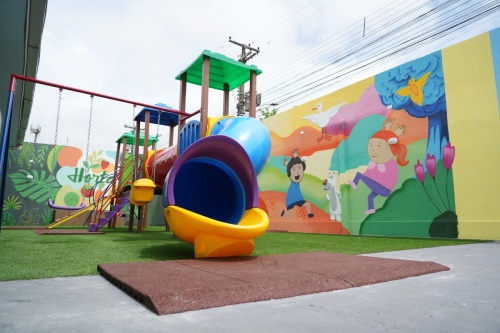 Casa Criar ganha novo playground e reforça acolhimento de crianças e jovens