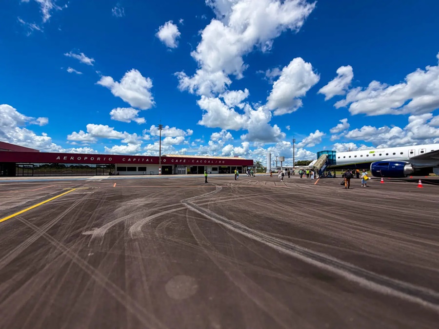 Ampliação da malha aérea estadual inclui novos voos nos aeroportos de Ji-Paraná, Cacoal e Vilhena