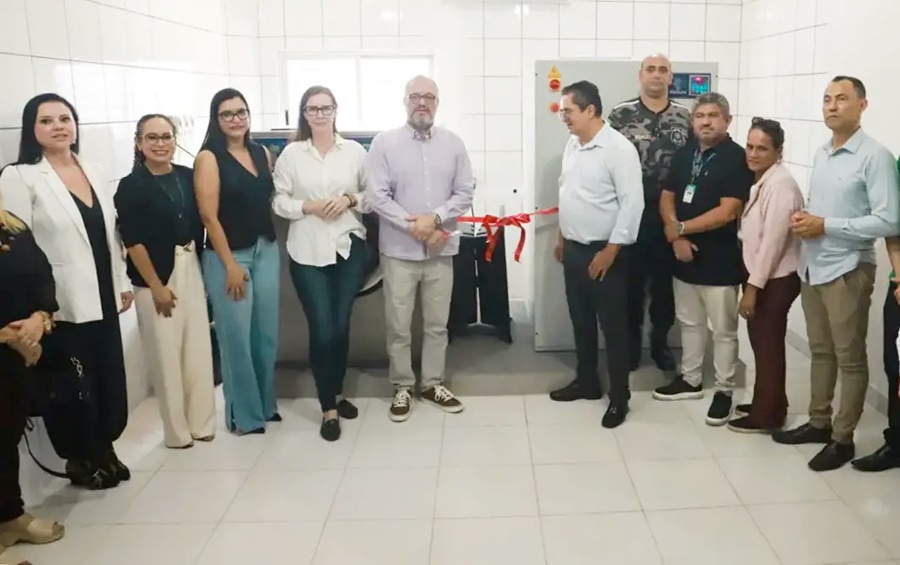 Lavanderia industrial é entregue e amplia oportunidades por meio do trabalho no sistema prisional