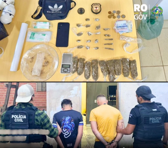 Ação conjunta em Itapuã do Oeste resulta em captura de foragido e combate ao tráfico