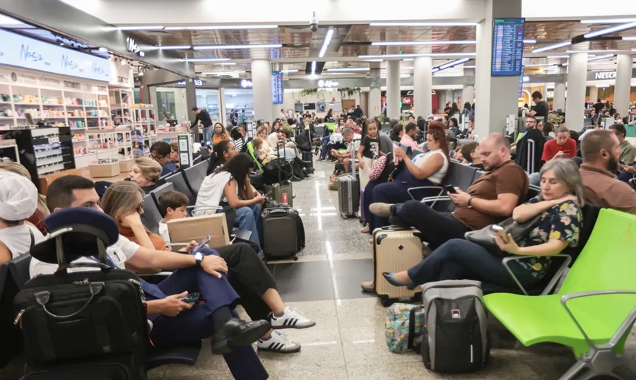 Pane técnica cancela pousos e decolagens no Aeroporto de Congonhas, em SP