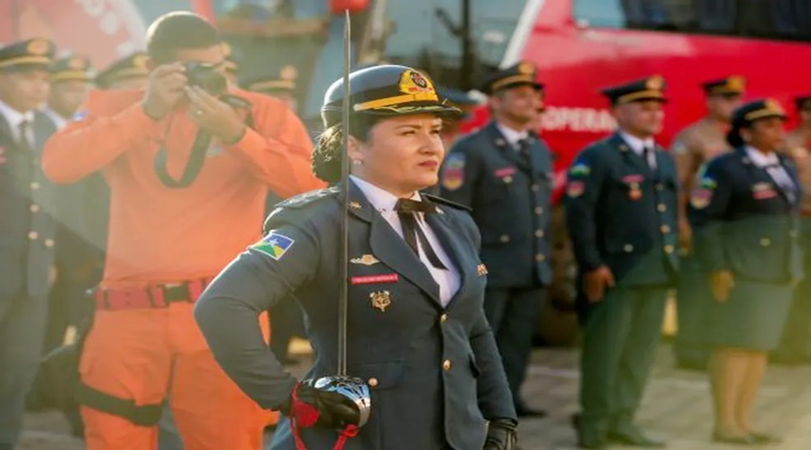 Pela primeira vez, uma mulher assume o comando do Corpo de Bombeiros em Rondônia