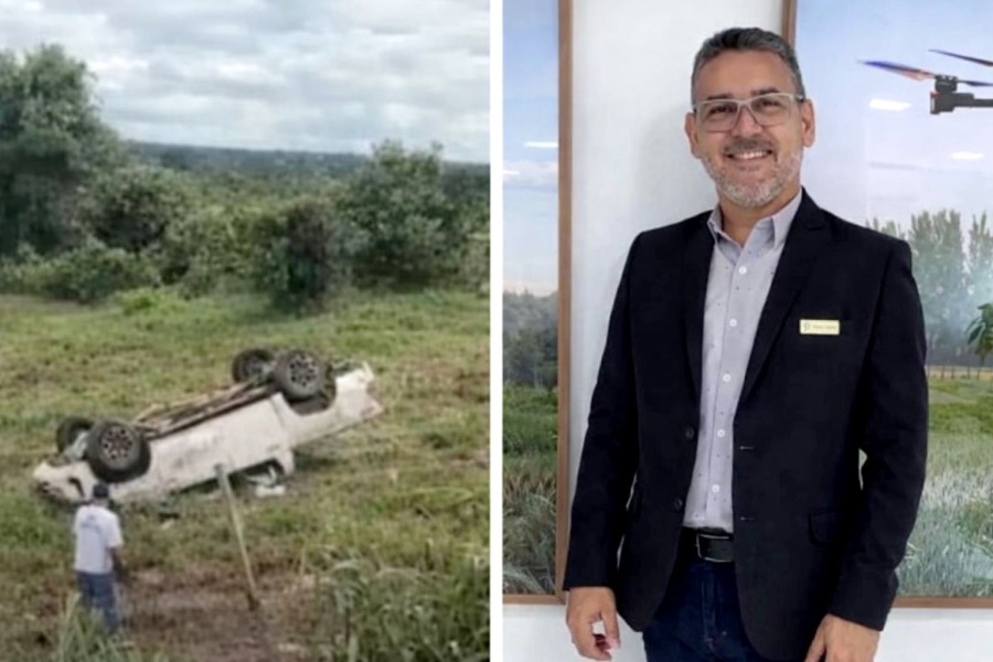 Servidor do Senar morre após capotamento na BR-364 entre Presidente Médici e Cacoal
