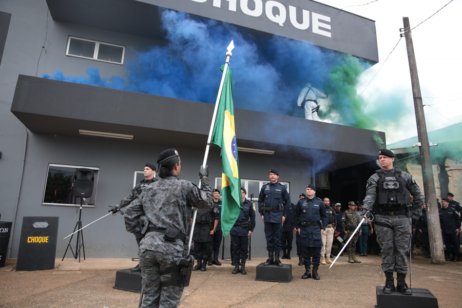 Batalhão de Choque da PM de Rondônia tem novo comandante em Porto Velho