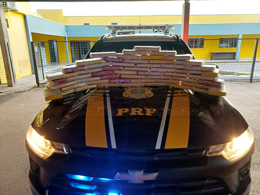 PRF em Rondônia apreende mais de 50 kg de cocaína na BR-364