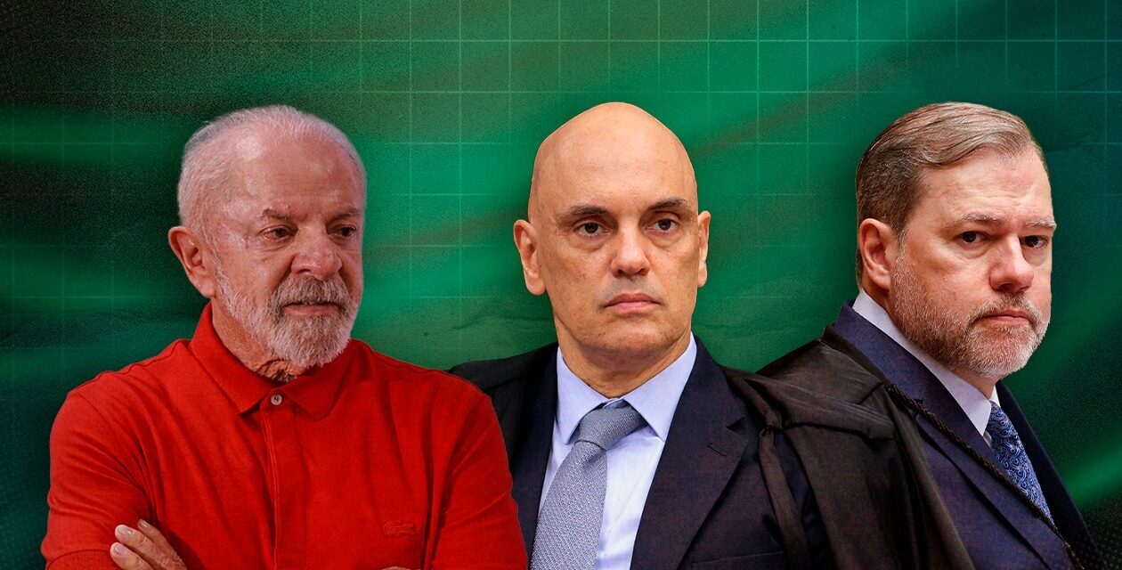 Lula escolhe um lado, protege Moraes e Toffoli e coloca em risco sua própria reeleição