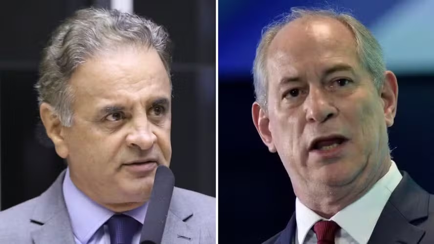 Aécio Neves convida Ciro Gomes para concorrer à presidência pelo PSDB em outubro
