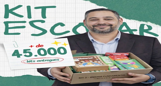 Giordani acelera a educação, amplia inclusão e leva mais de 45 mil kits às escolas